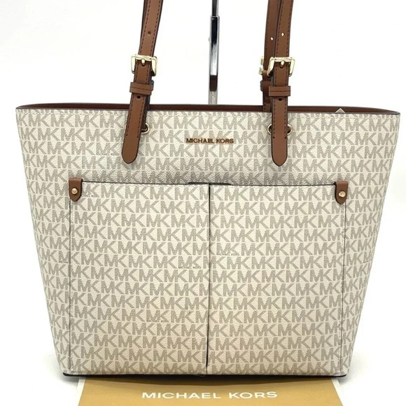 Michael Kors Medium Double Packet Tote Bag - Picture 1 of 11